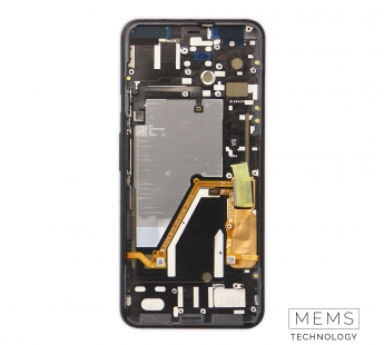 Дисплей Google Pixel 4 XL (G020P/G020) (Оригинал) (В рамке) (Черный) KRYON#2150413