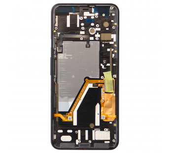Дисплей Google Pixel 4 XL (G020P/G020) (Оригинал) (В рамке) (Черный) KRYON#2148347