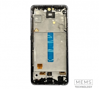 Дисплей Samsung Galaxy A52 (A525F) (Original REF) (В рамке) (Черный) KRYON#2148905