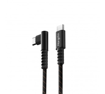 Кабель MangoTek MCC10E (USB-C / USB-C) (240W) (1,5м) (Black)#2180173