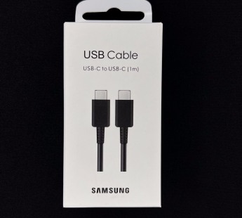 Кабель Samsung USB‑C / USB-C OR (1м) Черный#2149698