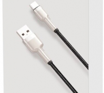Кабель Baseus Cafule Series Metal Data (USB-A / USB-C) (66W) (1m) (Черный)#2149779