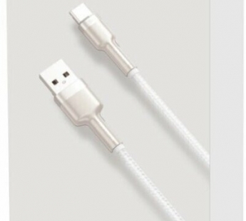 Кабель Baseus Cafule Series Metal Data (USB-A / USB-C) (66W) (2m) (Белый)#2149781