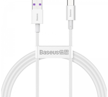 Кабель Baseus Superior Series (Быстрая зарядка) (USB A - USB C) (66W) (1m) (Белый)#2149801