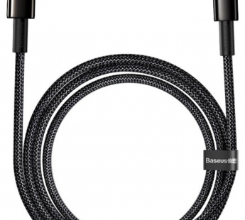 Кабель Baseus Tungsten Gold (Быстрая зарядка) (USB-C / Lightning) (PD 20W) (2m) (Черный)#2151715