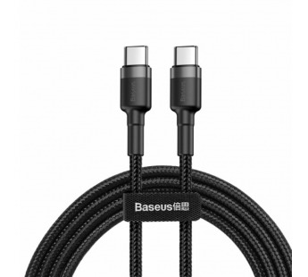 Кабель Baseus Cafule (Быстрая зарядка) (USB-C / USB-C) (PD 2.0 60W) (Черный)#2152958