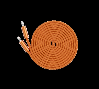 Кабель MangoTek MGCC16 (USB-C / USB-C) (240W) (1м) (Магнитный плоский кабель) (Orange)#2150262