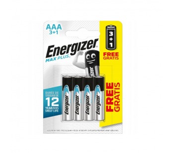 Элемент питания ENERGIZER  LR03 MAX PLUS (3+1 бл)   (48)#2152314