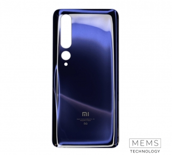Задняя крышка Xiaomi Mi 10 5G (M2001J2G) / Mi 10 Pro (M2001J1G) (Черный) Premium#2152837