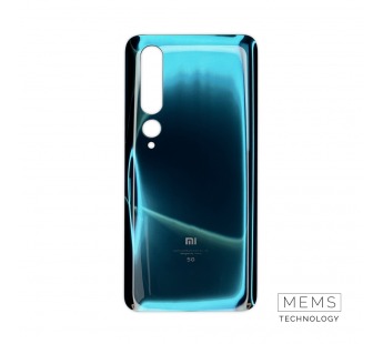 Задняя крышка Xiaomi Mi 10 5G (M2001J2G) / Mi 10 Pro (M2001J1G) (Зеленый) Premium#2169326