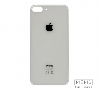 Задняя крышка (стекло) Широкий вырез iPhone 8 Plus (Silver)#2149410