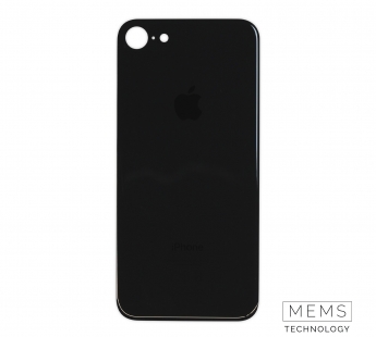 Задняя крышка (стекло) Широкий вырез iPhone 8 (Space Grey)#2149405