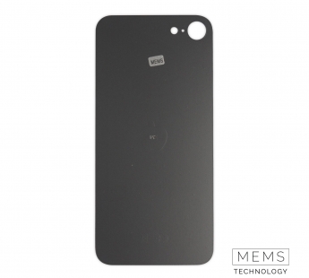 Задняя крышка (стекло) Широкий вырез iPhone SE 2020 (Black)#2149425