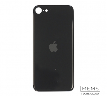 Задняя крышка (стекло) Широкий вырез iPhone SE 2020 (Black)#2149427