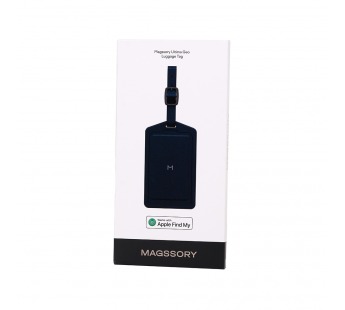 Бирка багажная Magssory Ultima Geo Luggage Tag (поддержка Find My) (Миднайт) ACL004#2171561