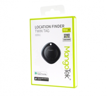 Беспроводная метка MangoTek RHK61 Twin Tag Location Finder (Apple & Google) (Black)#2152583