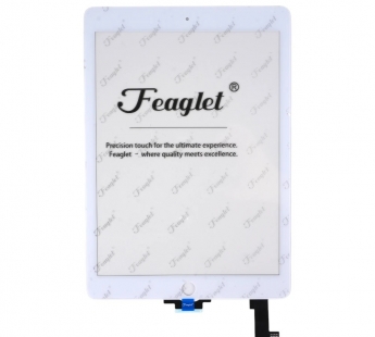 Стекло с тачскрином iPad Air 2 PG + OCA (Белый) Feaglet#2181178