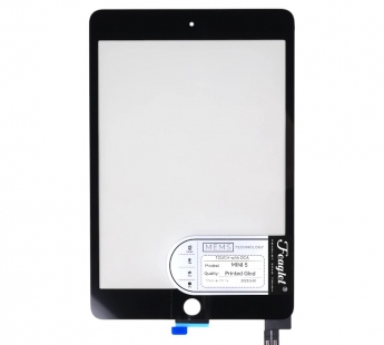 Стекло с тачскрином iPad Mini 5 PG + OCA (Черный) Feaglet#2181188