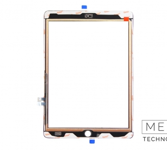 Стекло с тачскрином iPad 6 9.7 (2018) Оригинал (Черный)#2149203