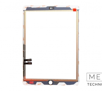 Стекло с тачскрином iPad 6 9.7 (2018) Оригинал (Белый)#2149201