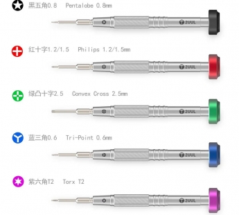 Отвертка 2UUL Everyday SD01-SD05 (Звездочка) (Pentalobe 0.8mm)#2150655