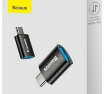 Адаптер-переходник Baseus Ingenuity Series Mini OTG (USB C - USB A 3.1) (Черный)#2149740
