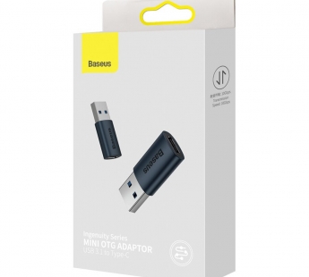 Адаптер-переходник Baseus Mini (USB-C female to USB male) (Черный)#2151699