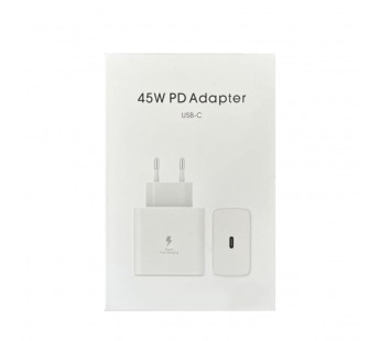 Сетевой адаптер Samsung 45W USB-C (Белый) Service Pack 100% OR#2160366