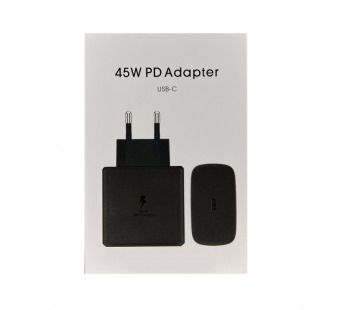 Сетевой адаптер Samsung 45W USB-C (Черный) Service Pack 100% OR#2160367