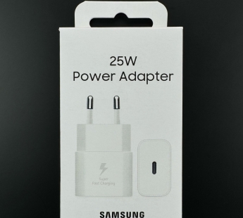 Сетевой адаптер Samsung 25W USB-C (Белый) Service Pack 100% Оригинал#2149707