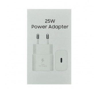 Сетевой адаптер Samsung 25W USB-C (Белый) Service Pack 100% Оригинал#2160368