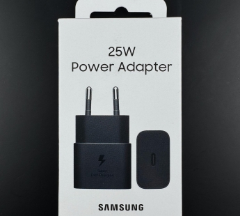 Сетевой адаптер Samsung 25W USB-C (Черный) Service Pack 100% Оригинал#2149708