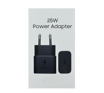 Сетевой адаптер Samsung 25W USB-C (Черный) Service Pack 100% Оригинал#2160369