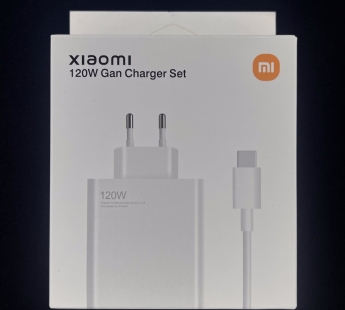 Адаптер питания Xiaomi 120W в комплекте с кабелем OR#2149647
