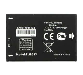 АКБ для Alcatel OT-960/960C (TliB31Y) (тех.упак), ориг#2152353
