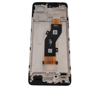Дисплей для Infinix Hot 50 4G (X6882) + тачскрин + рамка (черный), FullORIG#2167757