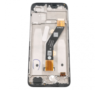 Дисплей для Infinix Smart 7 HD (X6516) + тачскрин + рамка (черный), FullORIG#2151220