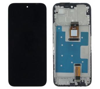 Дисплей для Huawei Honor X6c + тачскрин + рамка (черный), Full ORIG#2151182