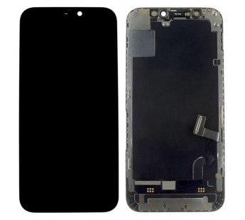 Дисплей для iPhone 12 mini + тачскрин + рамка (черный), ОРИГ100%#2164596