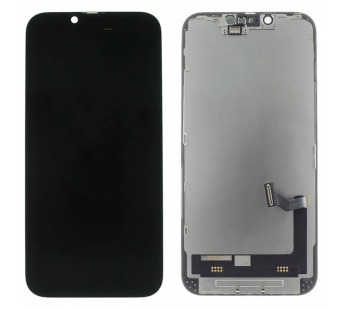 Дисплей для iPhone 14 + тачскрин + рамка (черный), ориг#2148797