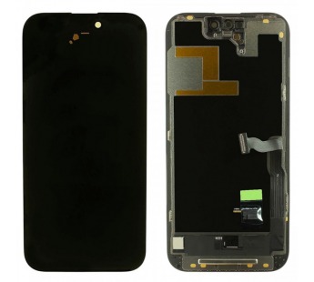 Дисплей для iPhone 14 Pro + тачскрин + рамка (черный), OLED ALG(шлейф IC)#2148799