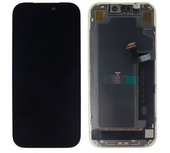 Дисплей для iPhone 17 Pro + тачскрин + рамка (черный), OLED DD(шлейф IC)#2148808