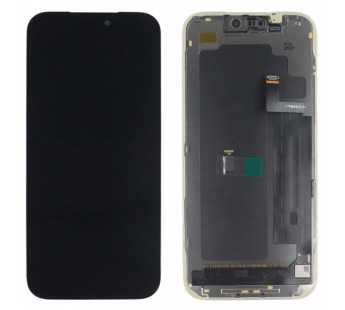 Дисплей для iPhone 17 Pro Max + тачскрин + рамка (черный), OLED DD(шлейф IC)#2164604