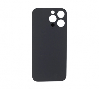 Задняя крышка (стекло) Узкий вырез iPhone 14 Pro Max (Silver)#2183384