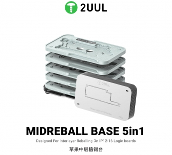 Трафарет межплатный 2UUL BH13 (iPhone 12 - 16 Pro Max) (5 в 1)#2151343