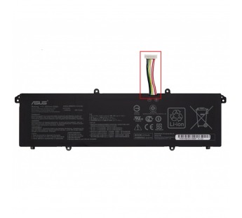 Аккумулятор для ноутбука Asus VivoBook S14 K3402ZA (длинный шлейф)#2151410
