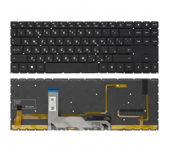 Клавиатура HP Omen 16-b  черная с RGB-подсветкой#2151386