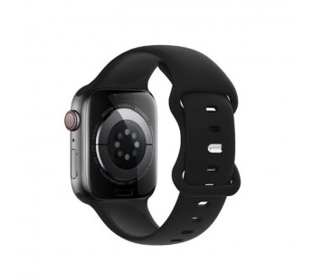 Силиконовый ремешок для часов Apple Watch HOCO WA15 38/40/41мм черный#2153010