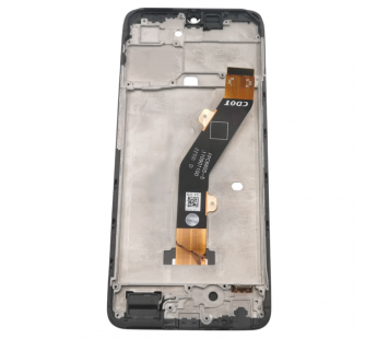 Дисплей для Infinix Smart 7 (X6515) + тачскрин + рамка (черный), FullORIG#2167659