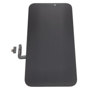 Дисплей для iPhone 12/12 Pro + тачскрин + рамка (черный), OLED DD(шлейф IC)#2151540